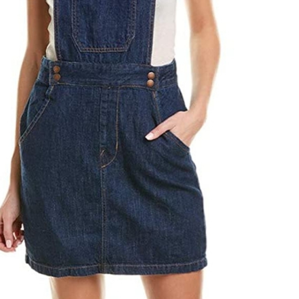 BCBGeneration Women's Overall Denim Dress  - Picture 2 of 6